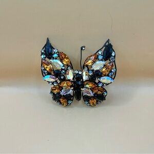 Vintage Butterfly Brooch - Signed Regency